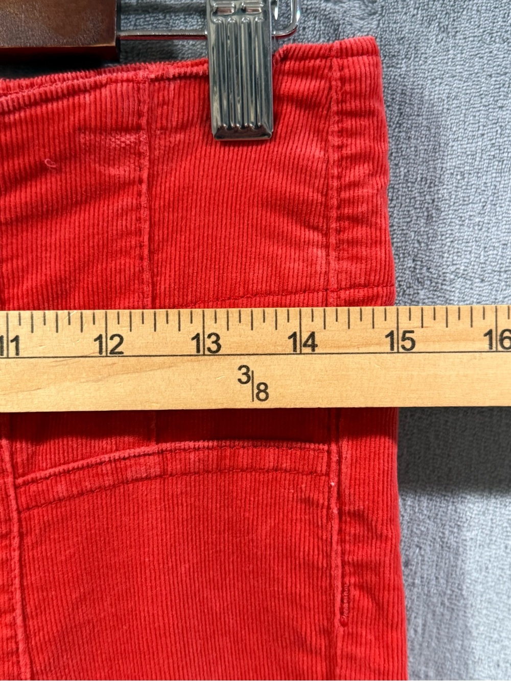 Free People We the Free Size 29 Jayde High Rise Flare Jean Corduroy Cord Pants - Picture 3 of 8